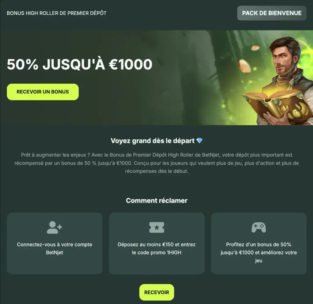 betnjet no deposit bonus code